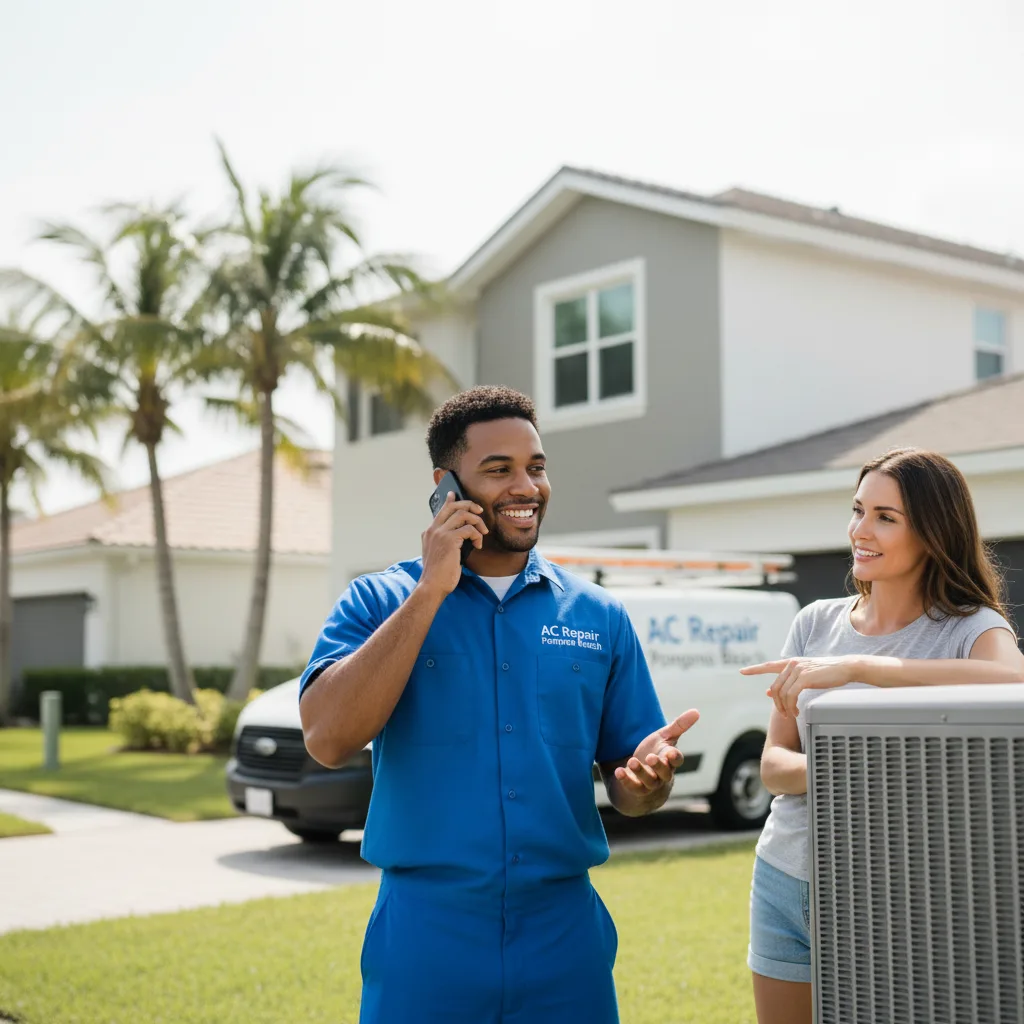 AC Repair Pompano Beach customer support in East Falmouth